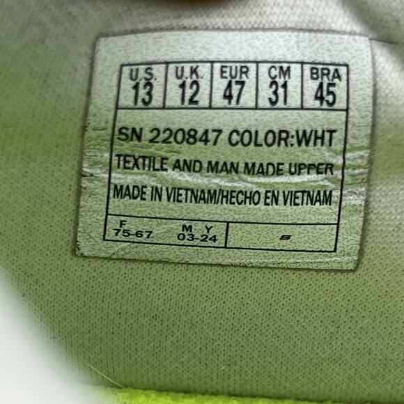 Skechers Go Run Elevate 2.0 Sneakers Men Size 13 White Comfort Cushion Low Shoes - Picture 8 of 8